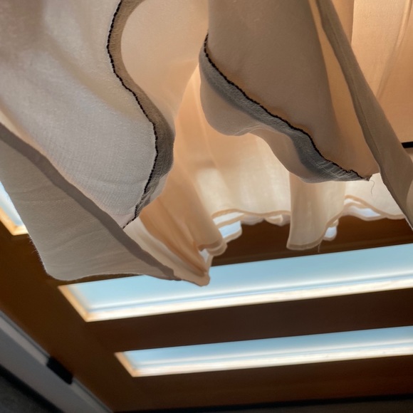 Ba&sh V-neck Franny Mini Dress size 3/L (fits like a M), color poudre EUC - Picture 10 of 10